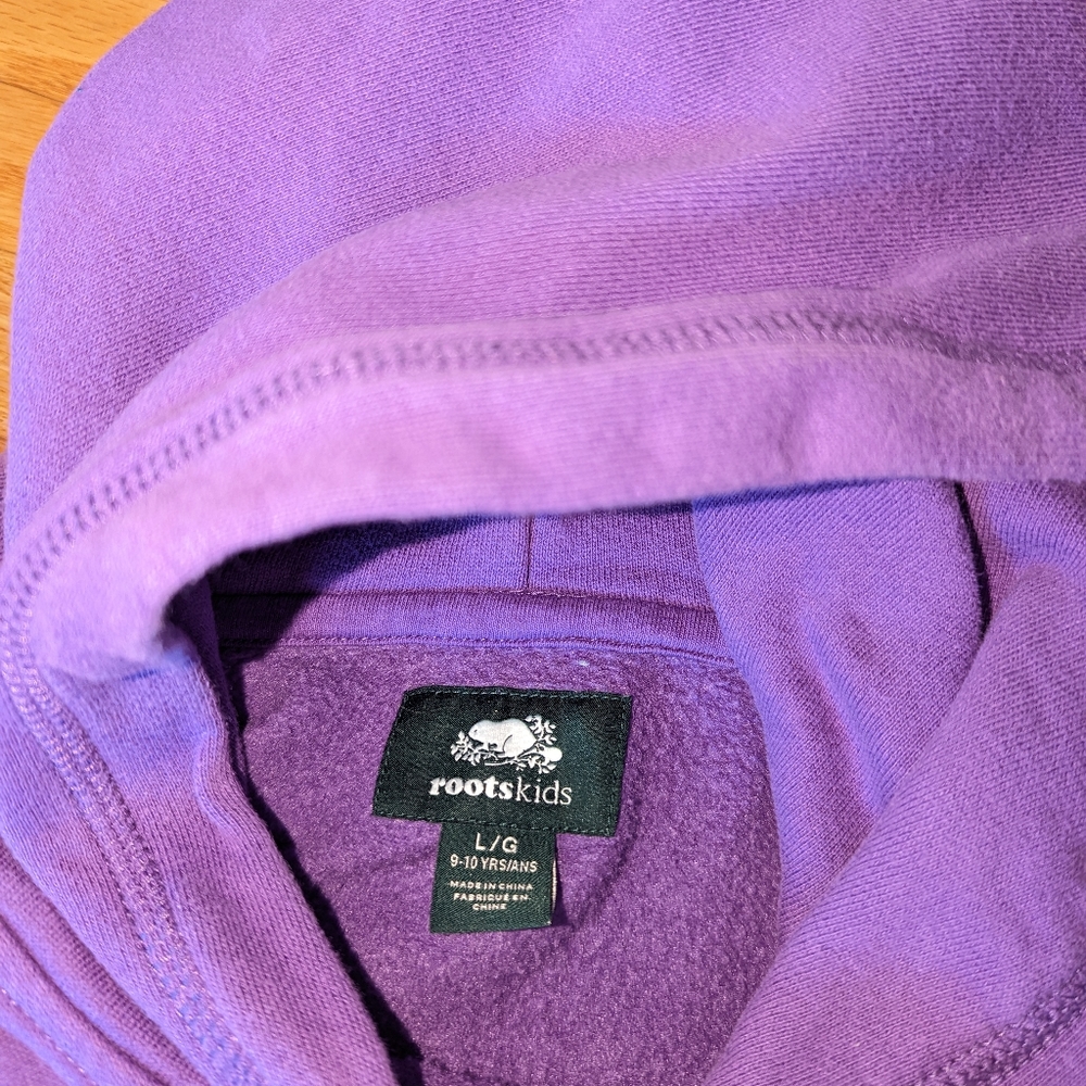 Girls Roots hoodie 6-8